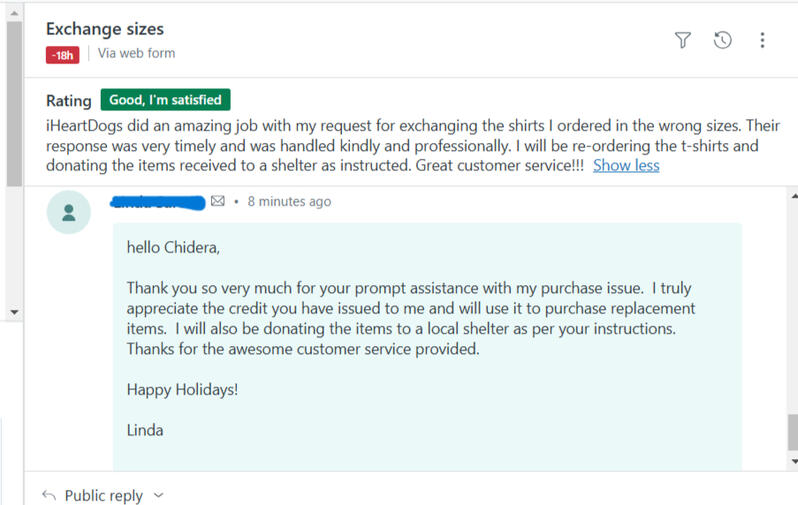 Timely, and effective response